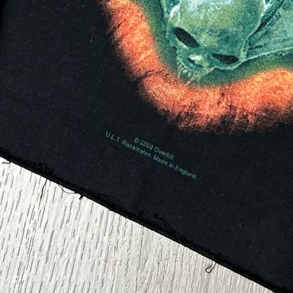 OVERKILL BAND BACK PATCH - Picture 2 of 2